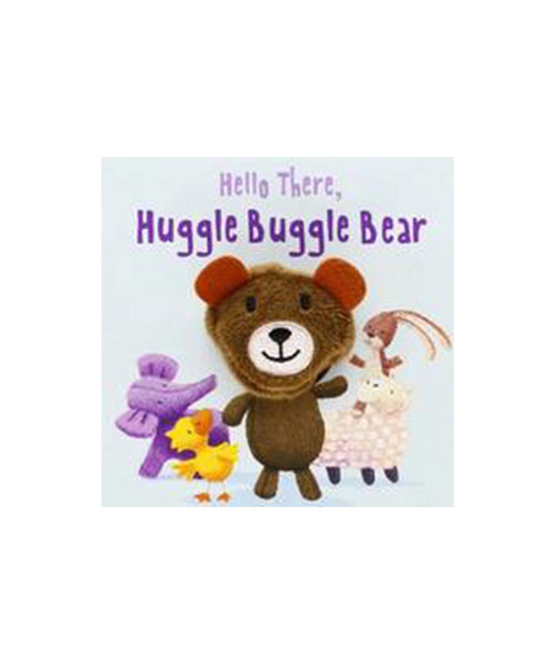Hello There Huggle Buggle Bear Finger Puppet