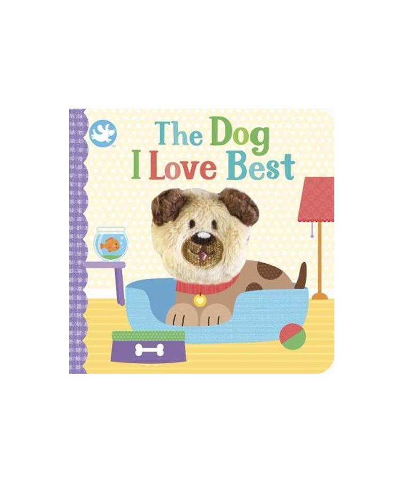 LM “The Dog I Love Best” Finger Puppet