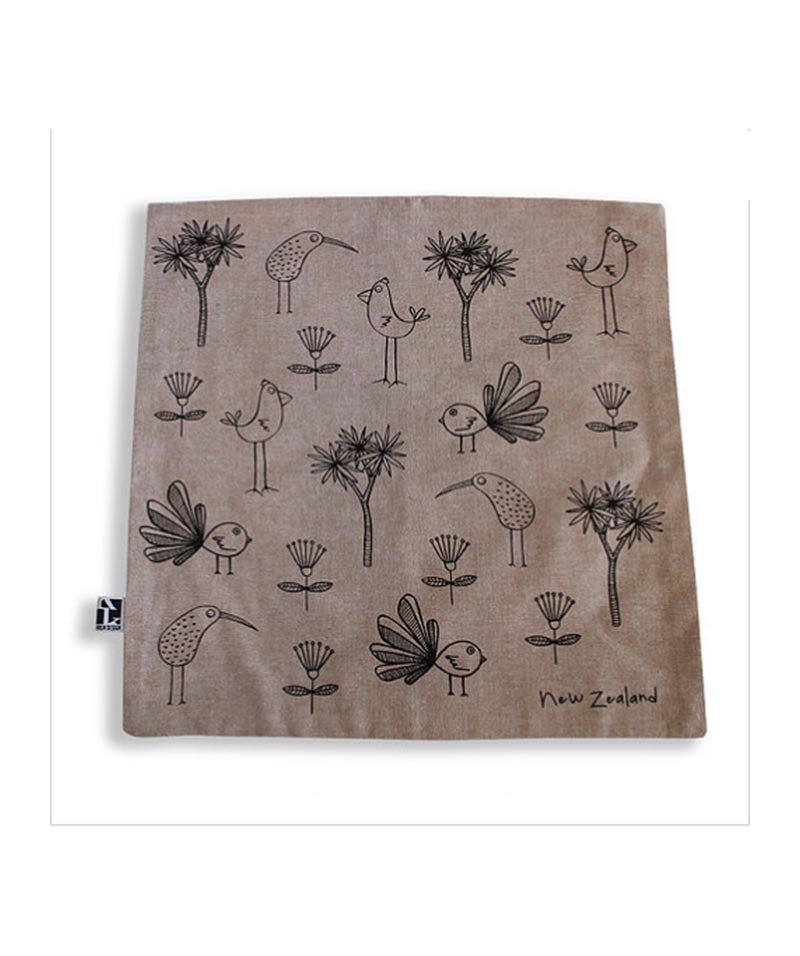 Cushion Cover Natural – NZ Birds