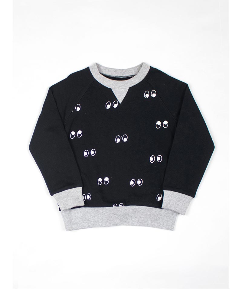 Ghost Eyes Sweater Black