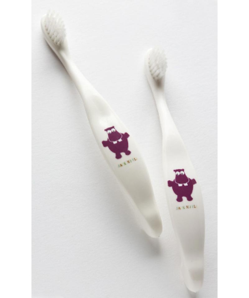 Jack N’ Jill Bio Toothbrush (TM) Compostable & Biodegradable Handle HIPPO