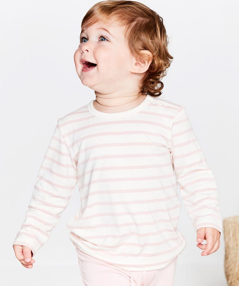 Baby Stripe Long Sleeve Top