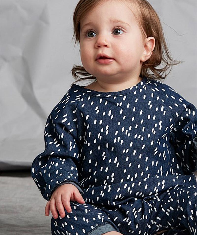 Chambray Rain Romper