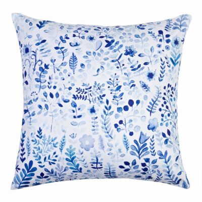 Spring blue cushion